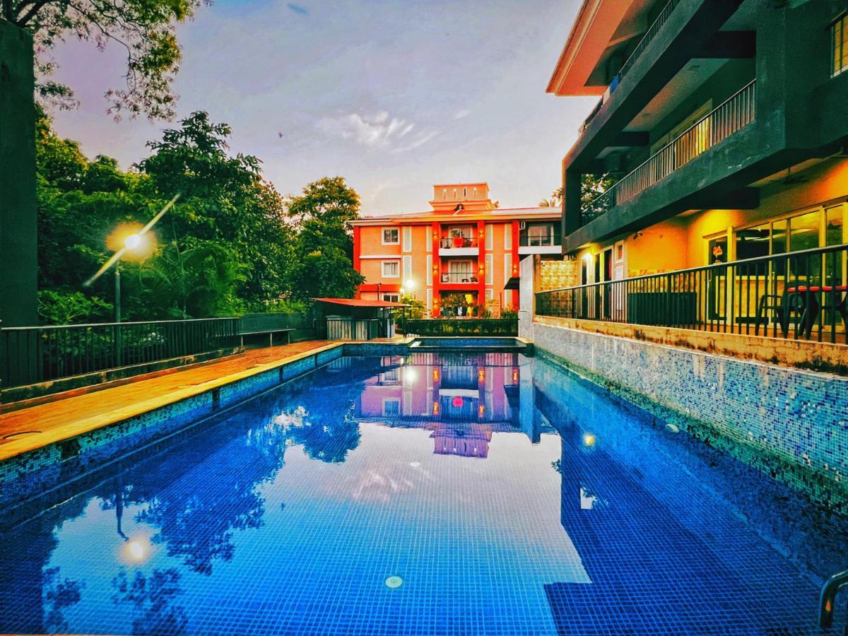 2Bhk Stunning Apartment With Pool Vagator Exteriör bild