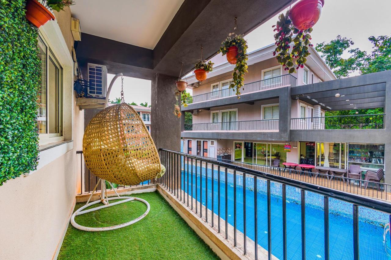 2Bhk Stunning Apartment With Pool Vagator Exteriör bild