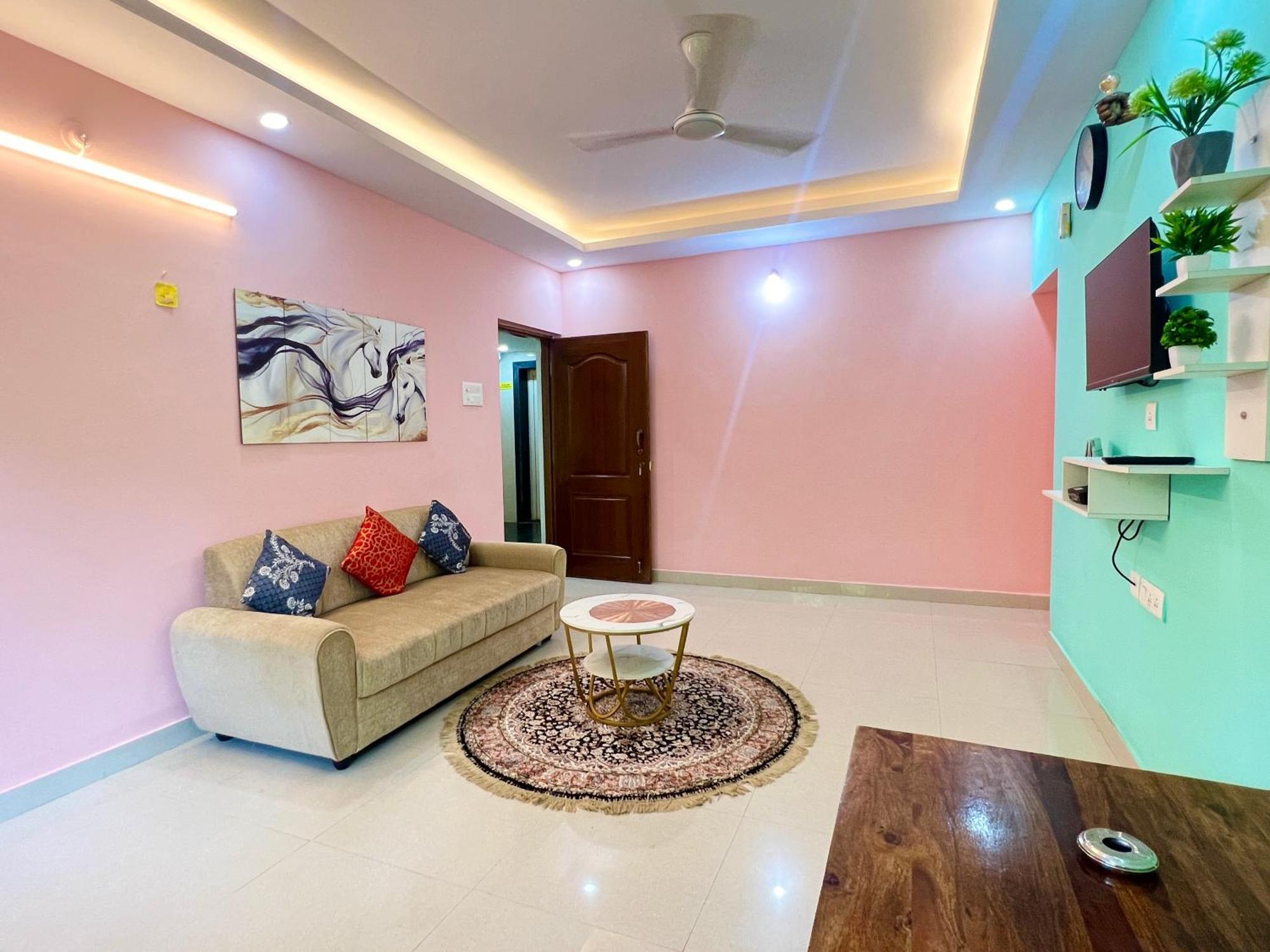 2Bhk Stunning Apartment With Pool Vagator Exteriör bild